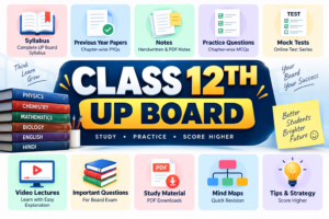 UP BOARD CLASS 12th